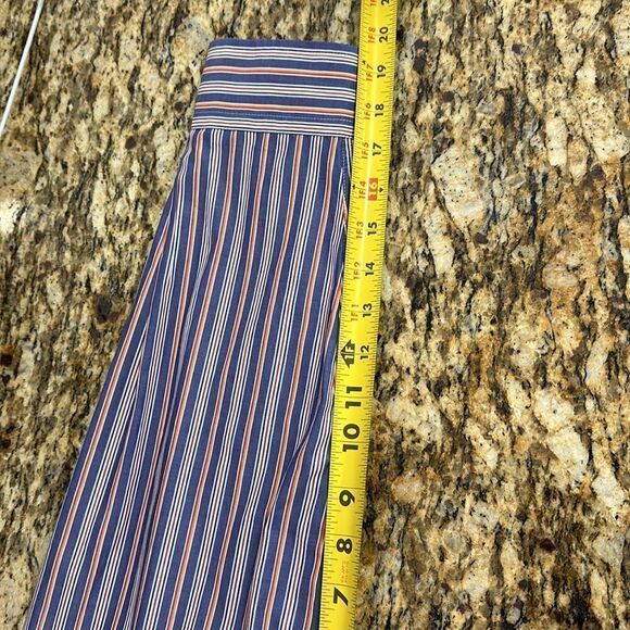 Faconnable Multicolor Stripes Cotton Long Sleeve Button Down Shirt Size XL - Picture 10 of 11